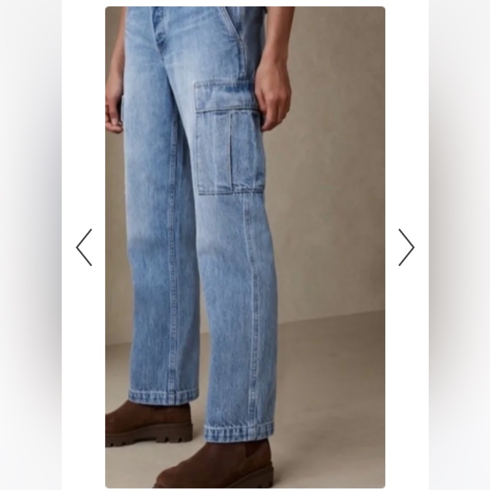Cargo Jeans! Utility Pants Wide Leg Jean SOLD OUT @Banana Republic - Picture 4 of 6